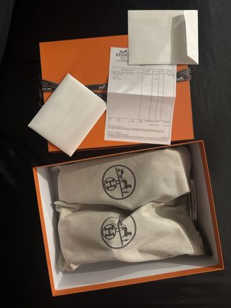 Hermès Sandalen Eze Gr. 38 Leder Braun Neu