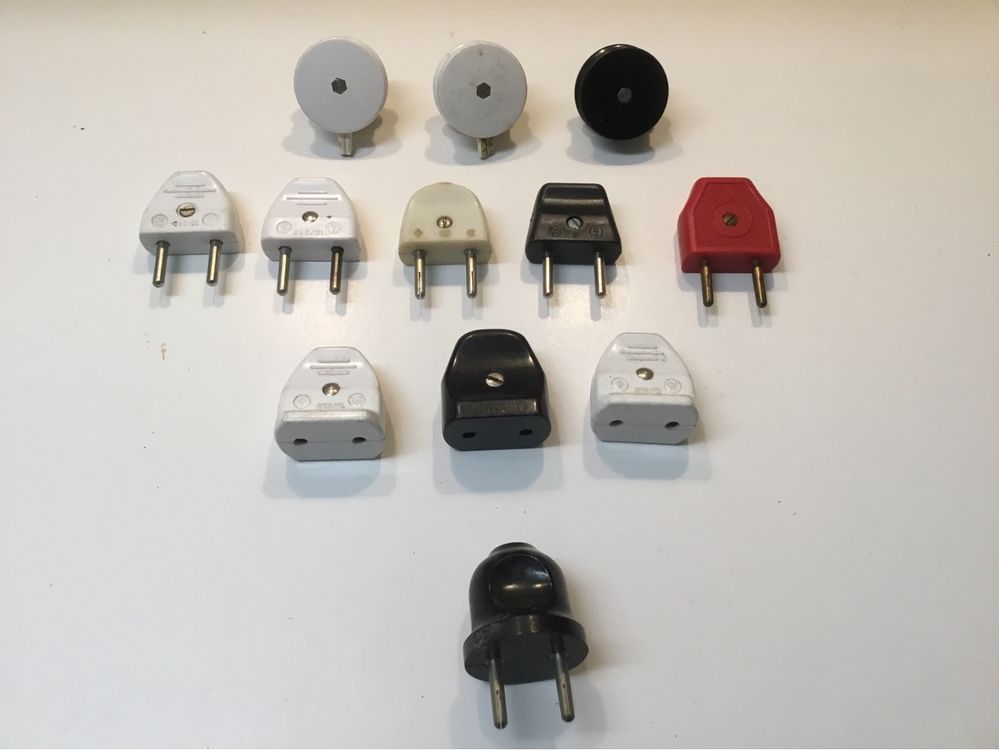 Stecker: Diverse 2 Pol Stecker – Gebraucht aus Kreuzlingen von Schuggerman 1