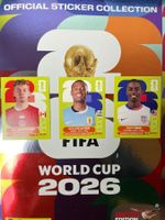 Panini WM 2026 – 3 Spieler‑Sticker (United Edition)