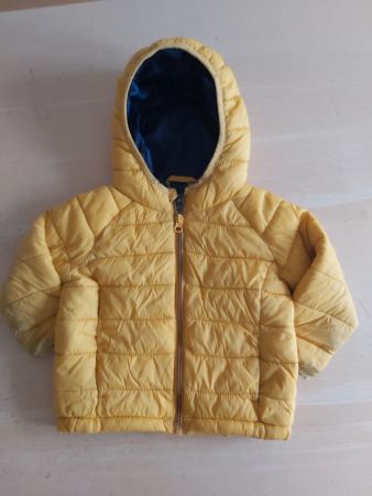 Übergangsjacke gelb Gr.80 ( 9-12 Mt)