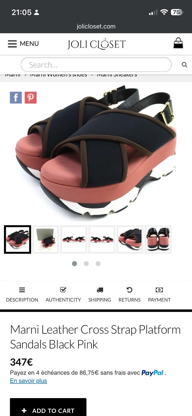 Marni Scarpe da donna: Marni sandals – Nuovo (secondo la descrizione) da Schliern b.Köniz venduto da Nikk0tin 3