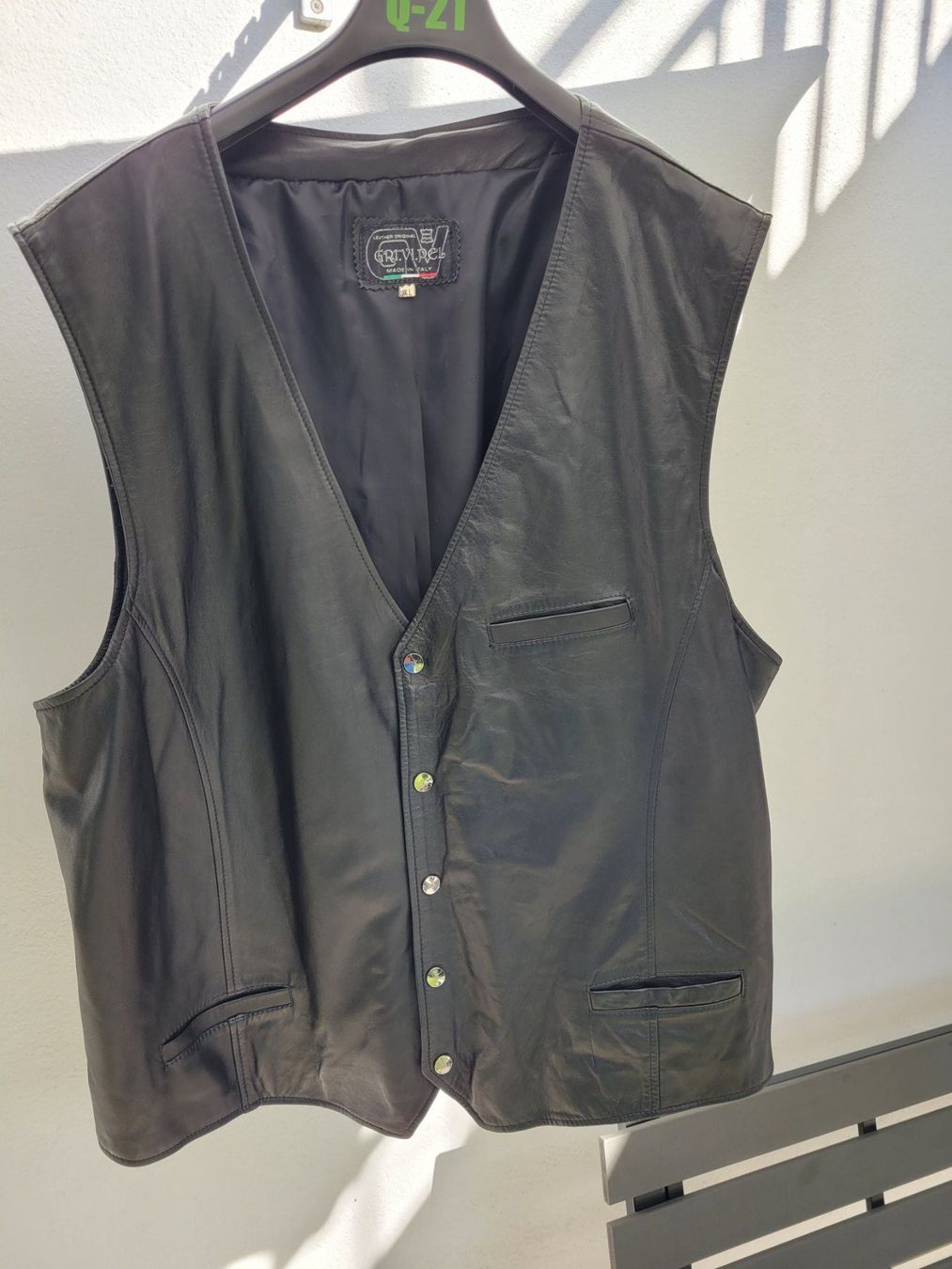 Gilet & Giacche: Leder Gilet – Nuovo (secondo la descrizione) da Balsthal venduto da Marche
