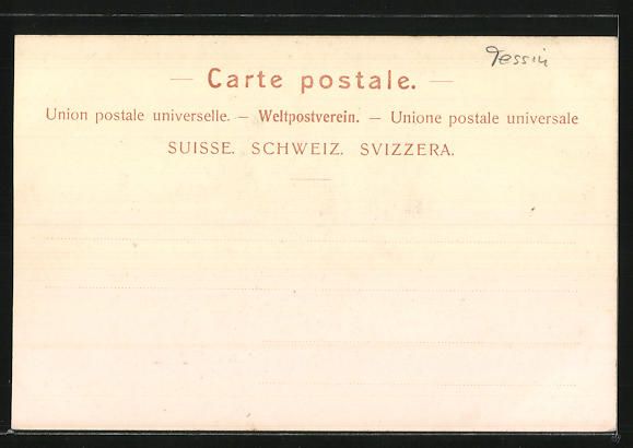 Cartoline postali: AK Lugano, Via Pessina – Usato da Berlin venduto da bartko-reher 1