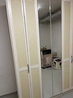 Kleiderschrank weiss mit Spiegel Fronten gebraucht
