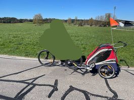 Chariot Crosaire XL mit 2 Velo Kuplungen