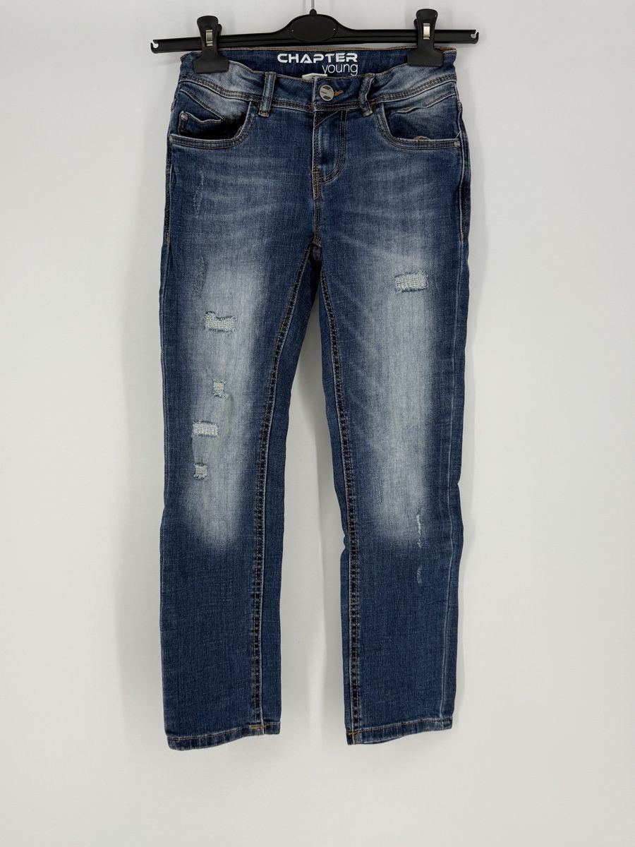 Pantalons: Jeans CHAPTER YOUNG Gr. 146 Used Look – D'occasion à Auenstein par moin.