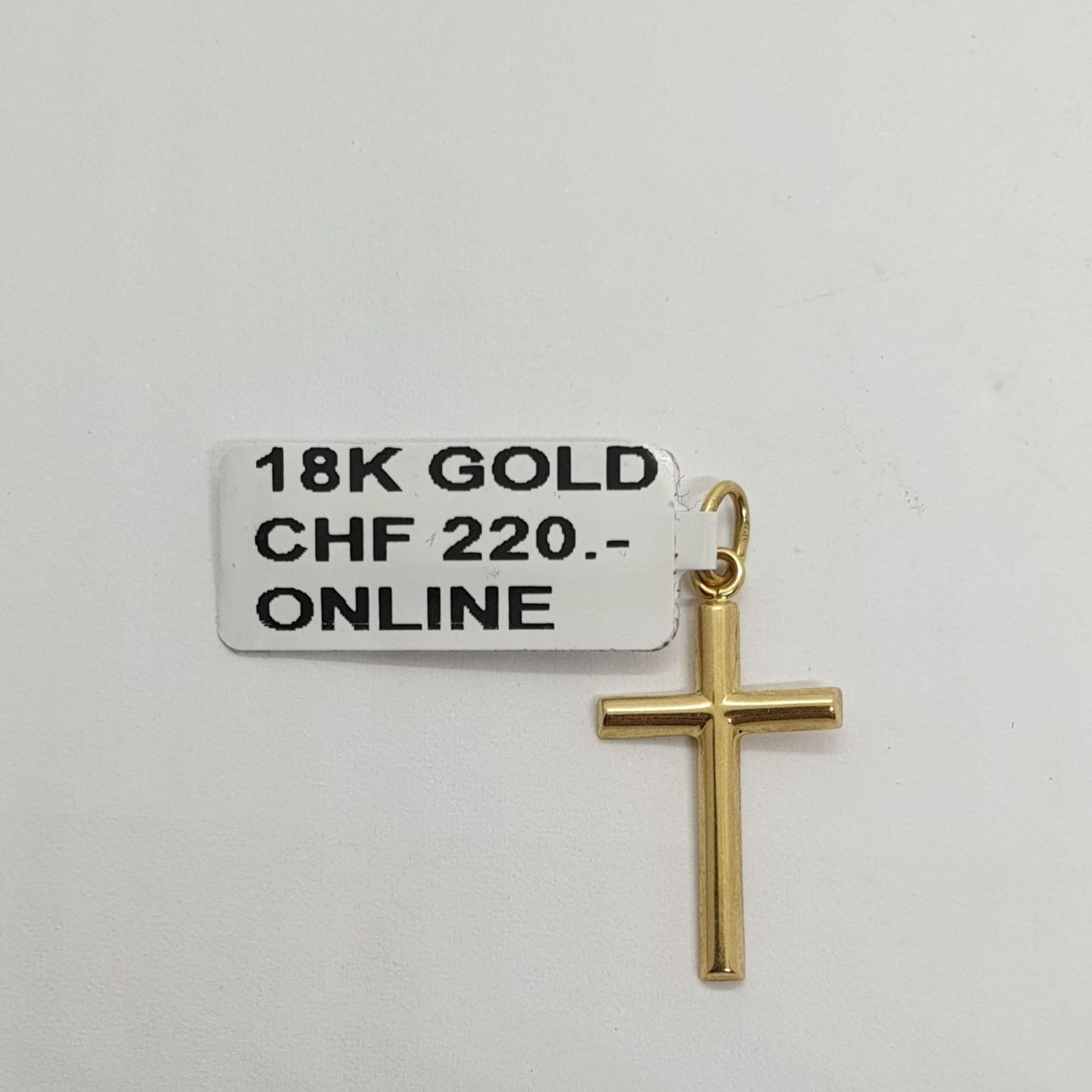 Anhänger: Echt 18K Gold - Kreuz Anhänger – Gebraucht aus Luzern von Goldhaus-Luzern 2