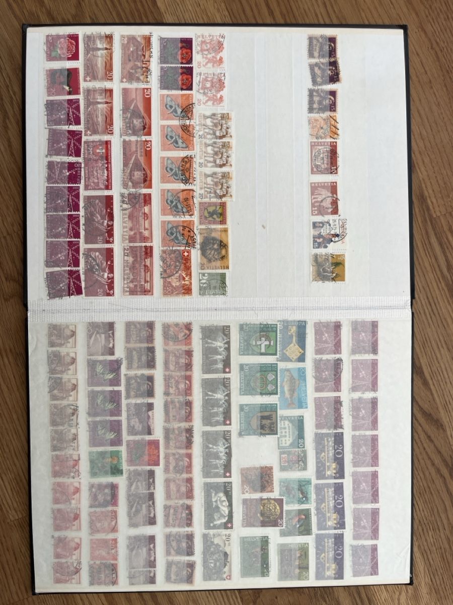Tous les timbres: Briefmarken Album, div. Marken – D'occasion à Sursee par abcdxyz 4