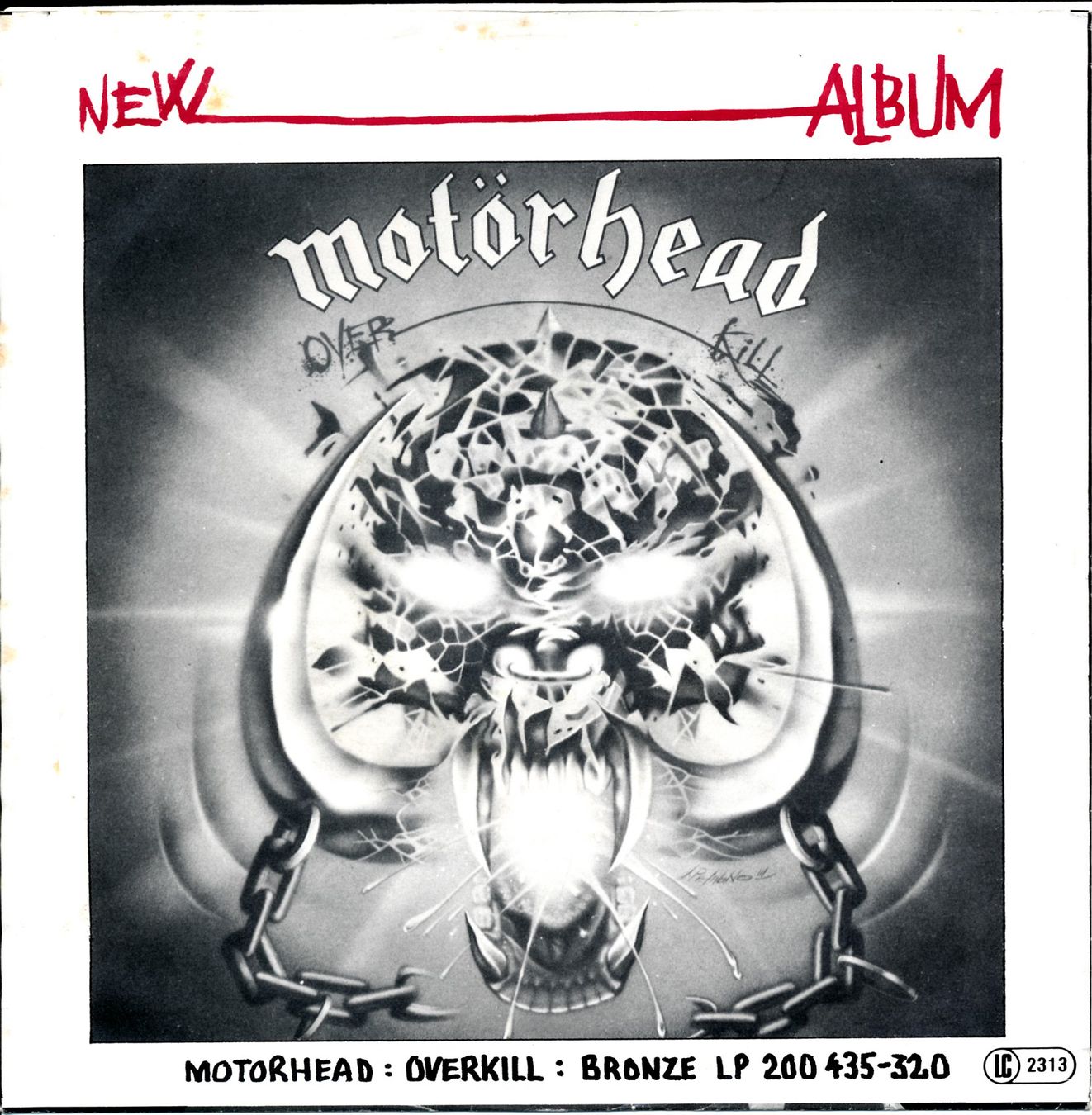 Vinyles: MOTÖRHEAD - OVERKILL (7'' Vinyl Single VG+) – D'occasion à Hedingen par Studers 1