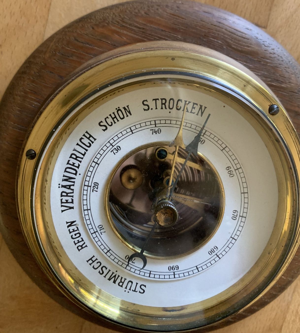Altri elettrodomestici e apparecchi d’epoca: VINTAGE STYLE   BAROMETER - WETTERSTATION – Usato da Birsfelden venduto da Emporio82 1