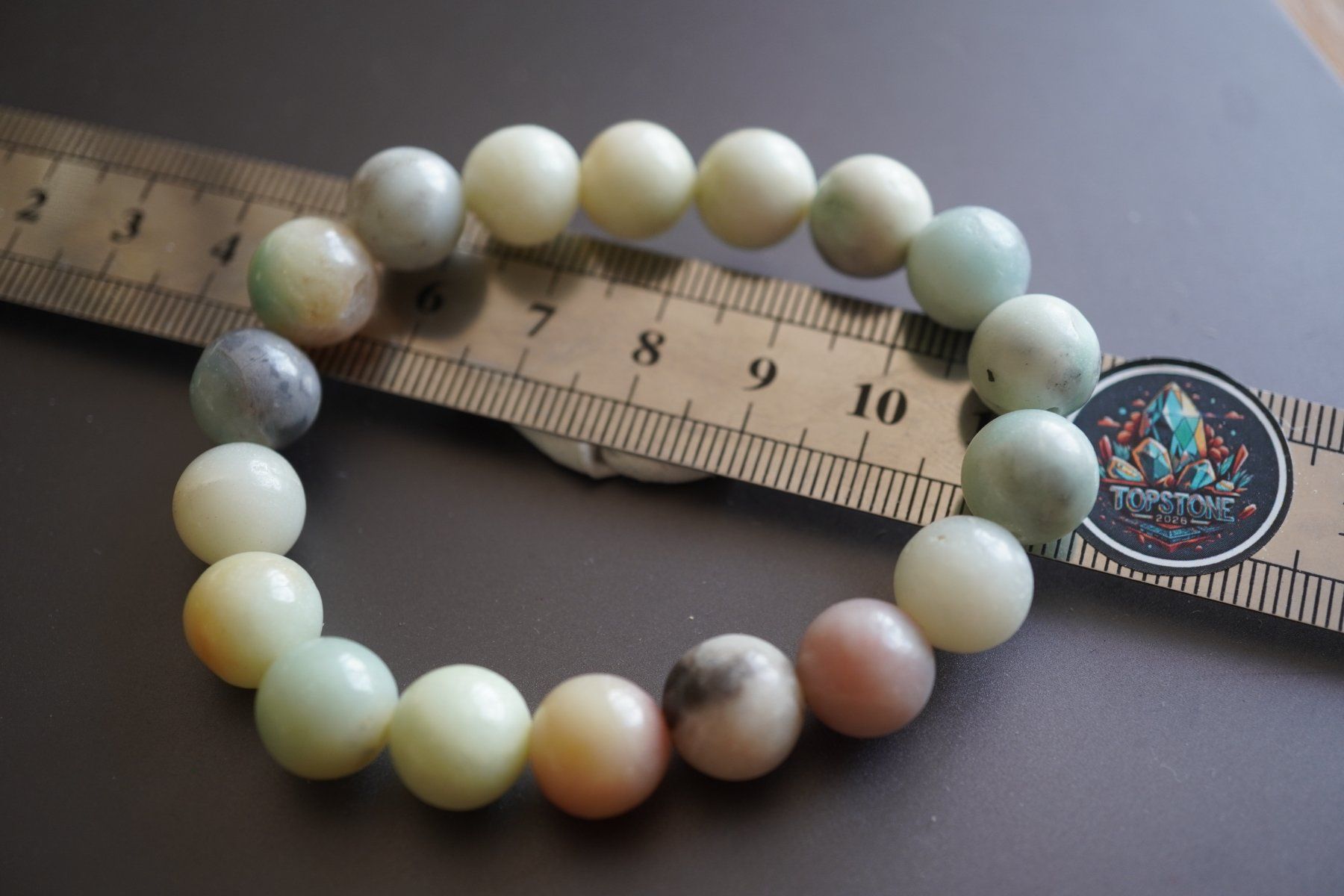 Bracciali & Braccialetti: Amazonit   10mm Kugel Armband    ab  1.-   Auktion – Nuovo e nell'imballaggio originale da Eschenbach SG venduto da topstone 2