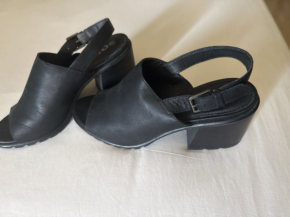 Sorel Chaussures femmes: SOREL chic sling back Leather Sandals size 40 – Neuf (Voir description) à Neirivue par naz_z28w 1