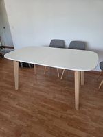 Esszimmertisch weiss ausziehbar