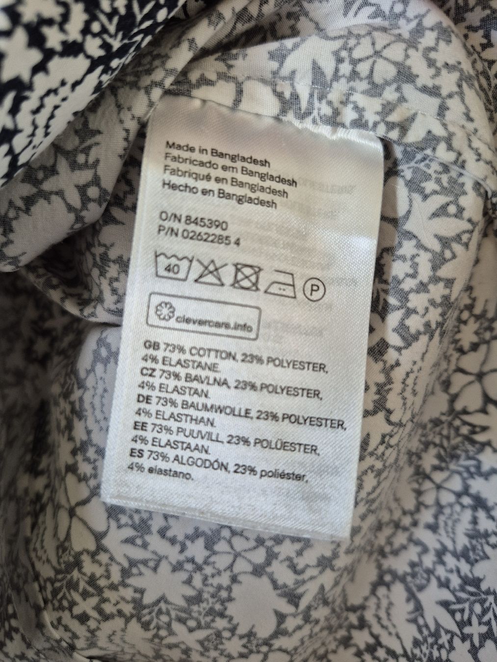 H&M Camicette: Chemise à motifs H&M 34-36 – Usato da Lausanne venduto da claire1401 3