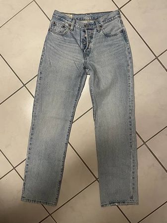 Lewis 502/90s Damen-Jeans hellblau