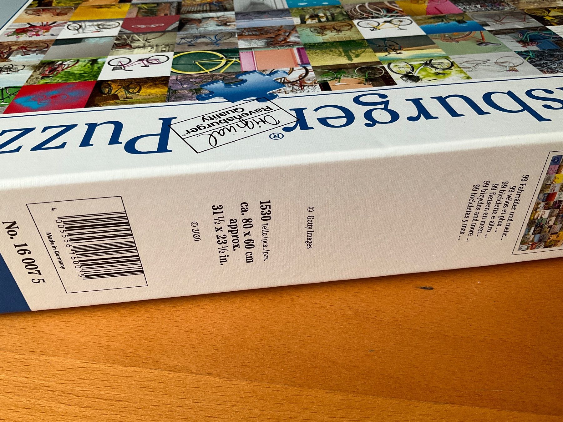 Ravensburger Puzzles: 3x 1500: Pasta, Velos & Pixels – Gebraucht aus Gland von DL2004 5