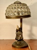 Peter Tereszczuk (1875-1963) Antique Figural Lamp - Unique