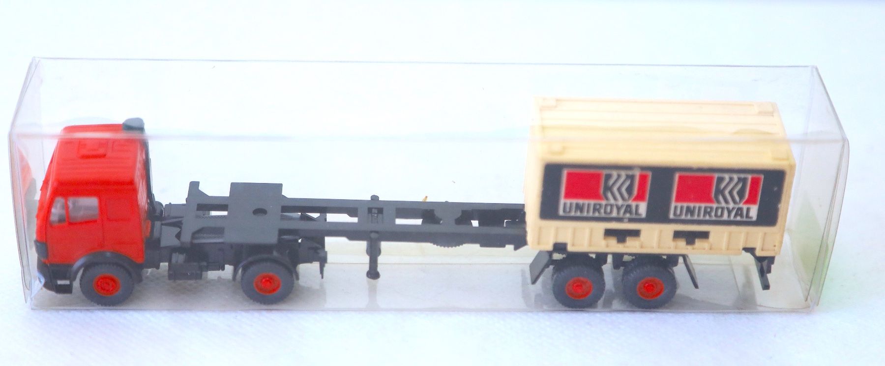 Wiking Modellautos: LASTWAGEN MIT AUFLEGER 1:87 VIKING – Neu und originalverpackt aus Ipsach von Merlux 3