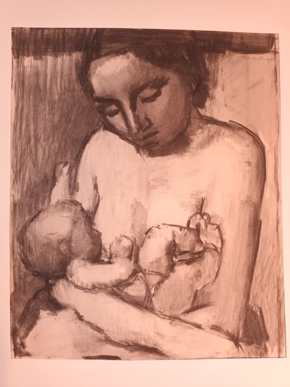 Dipinti: Kohle Zeichnung – Nuovo (secondo la descrizione) da zurich venduto da ARTMYART 1