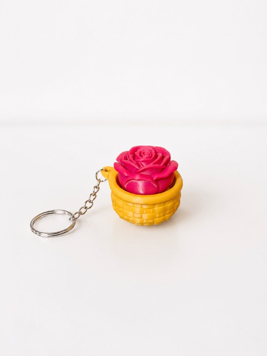Porte-clés: Rose Bucket Clicker – Neuf avec emballage d'origine à Alchenflüh par Kasek3D