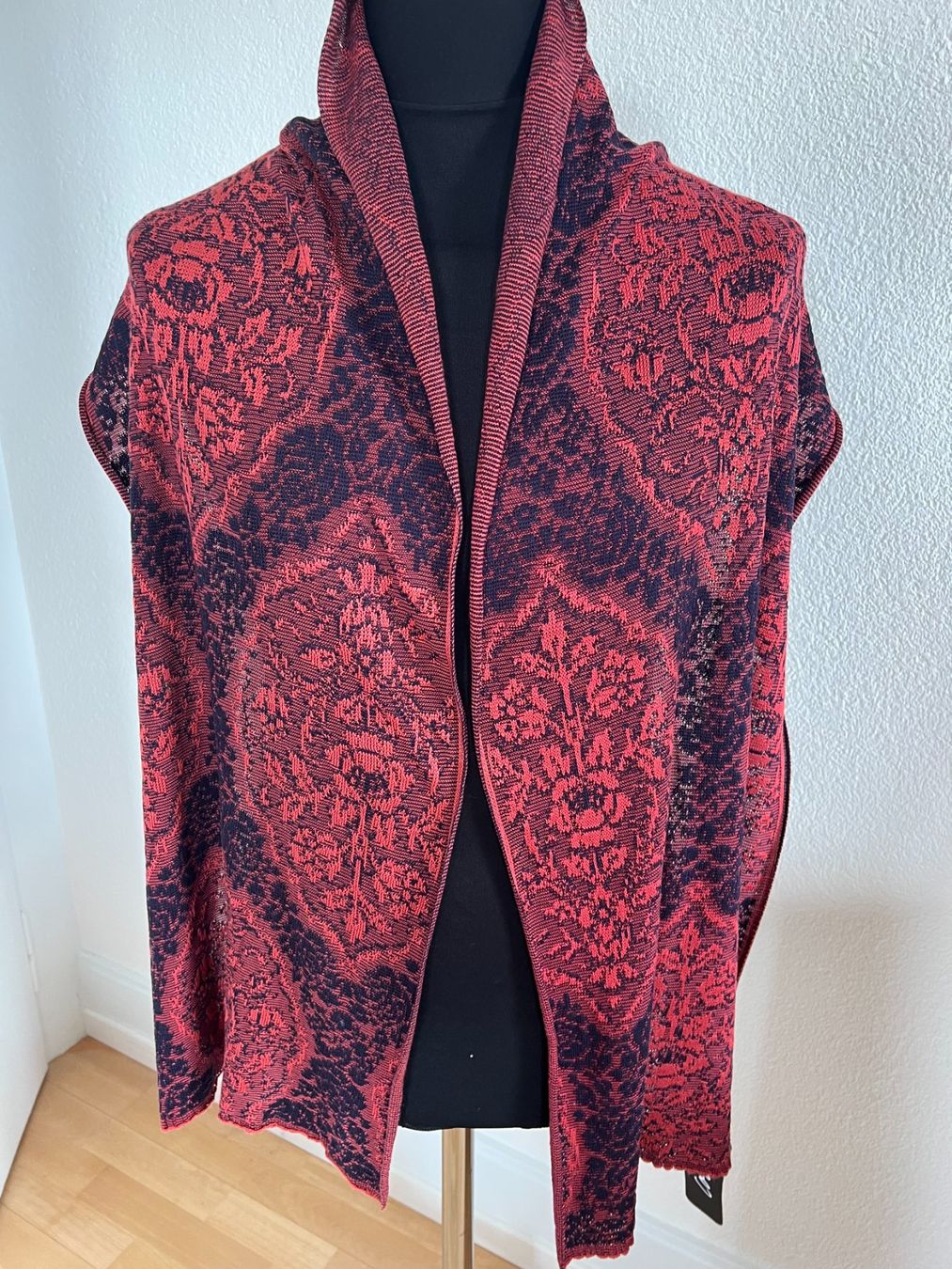 Colora Foulards, Tücher & Schals: Colora Schal, Dunkelblau/Rost, NEU – Neu und originalverpackt aus Worb von farben20zauber