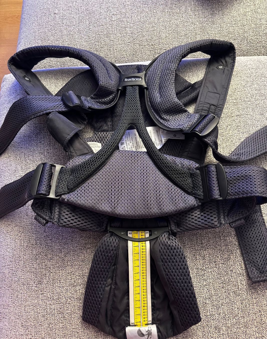 Marsupi portabebè: BABYBJÖRN Babytrage Move 3D Mesh anthrazit – Usato da Urdorf venduto da anna_tortora 1