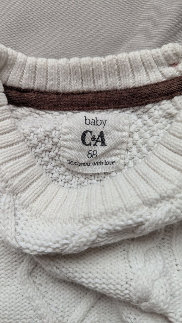 C&A Pullover & Sweatshirts: Winterlicher C&A Baby Strickpullover, Gr. 68, Top Zustand! – Neu (gemäss Beschreibung) aus Dietikon von jul_6wgf 2