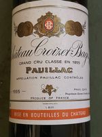 Chateau Croizet-Bages Pauillac 1995 Grand Cru Classe Wein Ra