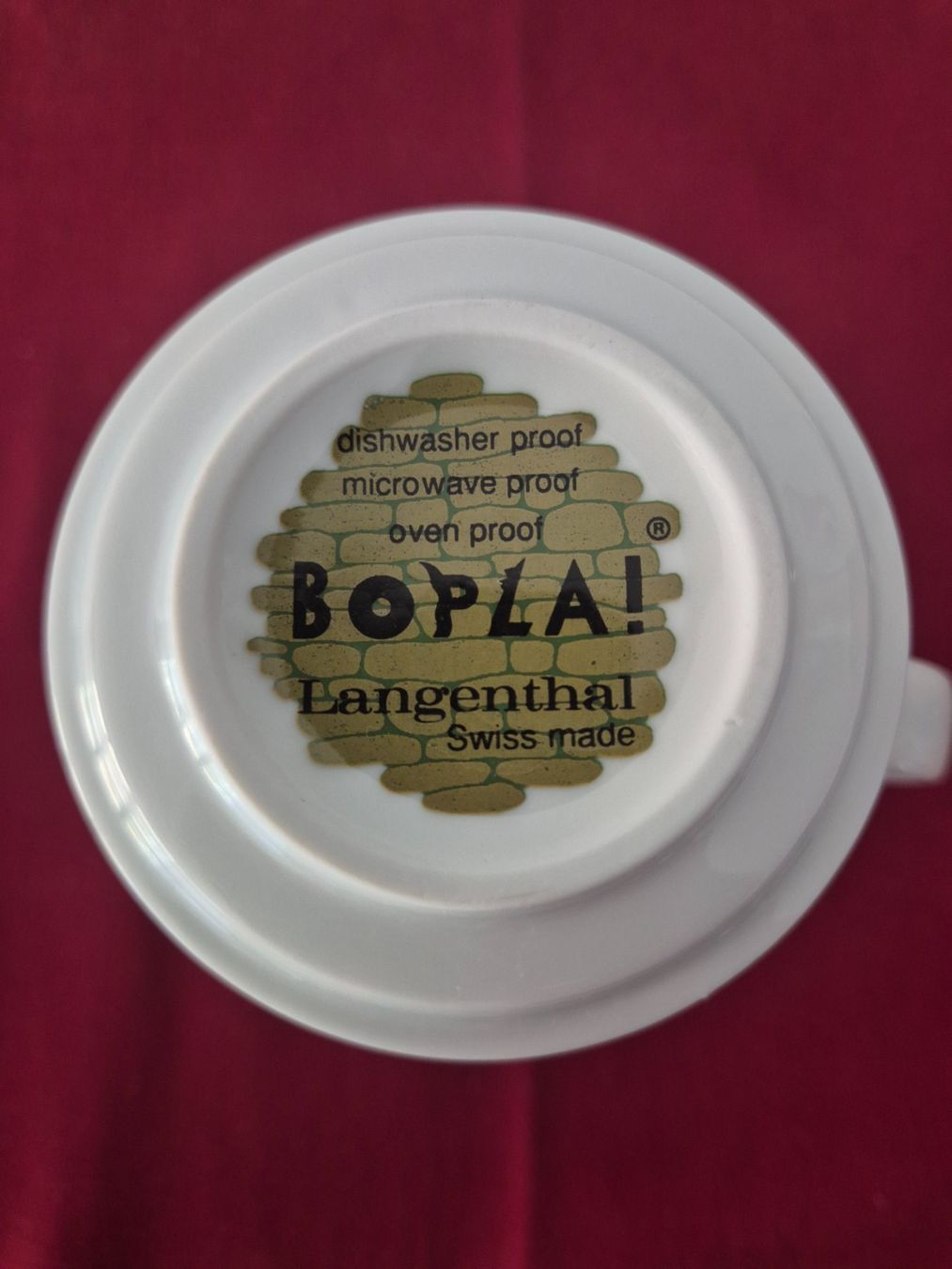 Bopla Tazze: Bopla Tasse Langenthal Courage – Usato da Oberdiessbach venduto da Finland1977 5