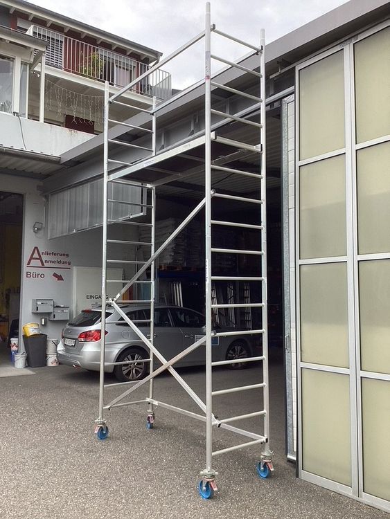 Rollgerüst Fahrgerüst Arbeitshöhe 5.20m 1x GEBRAUCHT Kaufen auf Ricardo