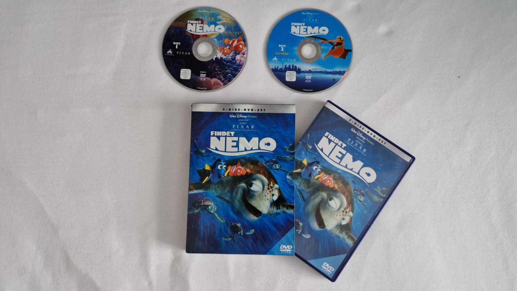 Tutti i DVDs: Findet Nemo DVD Disney Pixar – Usato da Laufen venduto da nostalgie0811