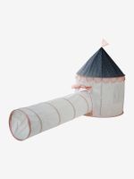 Kinder Spielzelt BURG - rosa