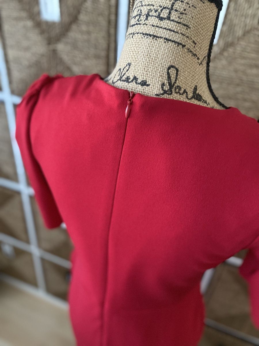 Vestiti: Stunning Wrap Midi Red Dress, new. – Nuovo e nell'imballaggio originale da Safenwil venduto da rgs_tg62 2