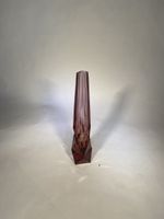 50s crystal vase manufactured by Bohemia