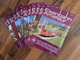 12x eisenbahn amateur 1986