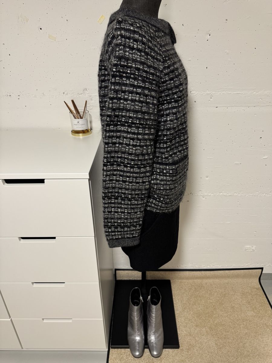Chanel Maglioni & Felpe: Chanel Pullover schwarz grau gemustert Grösse 36 – Nuovo (secondo la descrizione) da Sarnen venduto da vik_jw5z 3