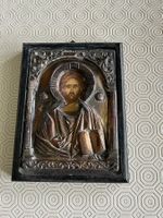 Icona religiosa su argento (Grecia)