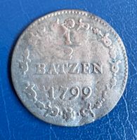 1/2 Batzen Helvetische Republik 1799 mit 5!