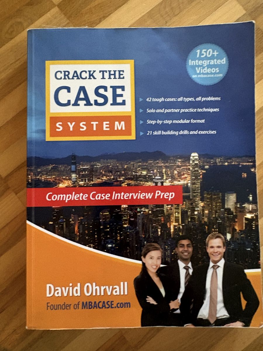 Libri: Crack the case - preparation for Consulting Interview – Usato da Zürich venduto da chemostat