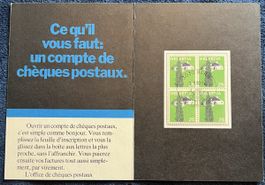 4er Block Briefmarken Landschaften und Dörfer Jura 1978