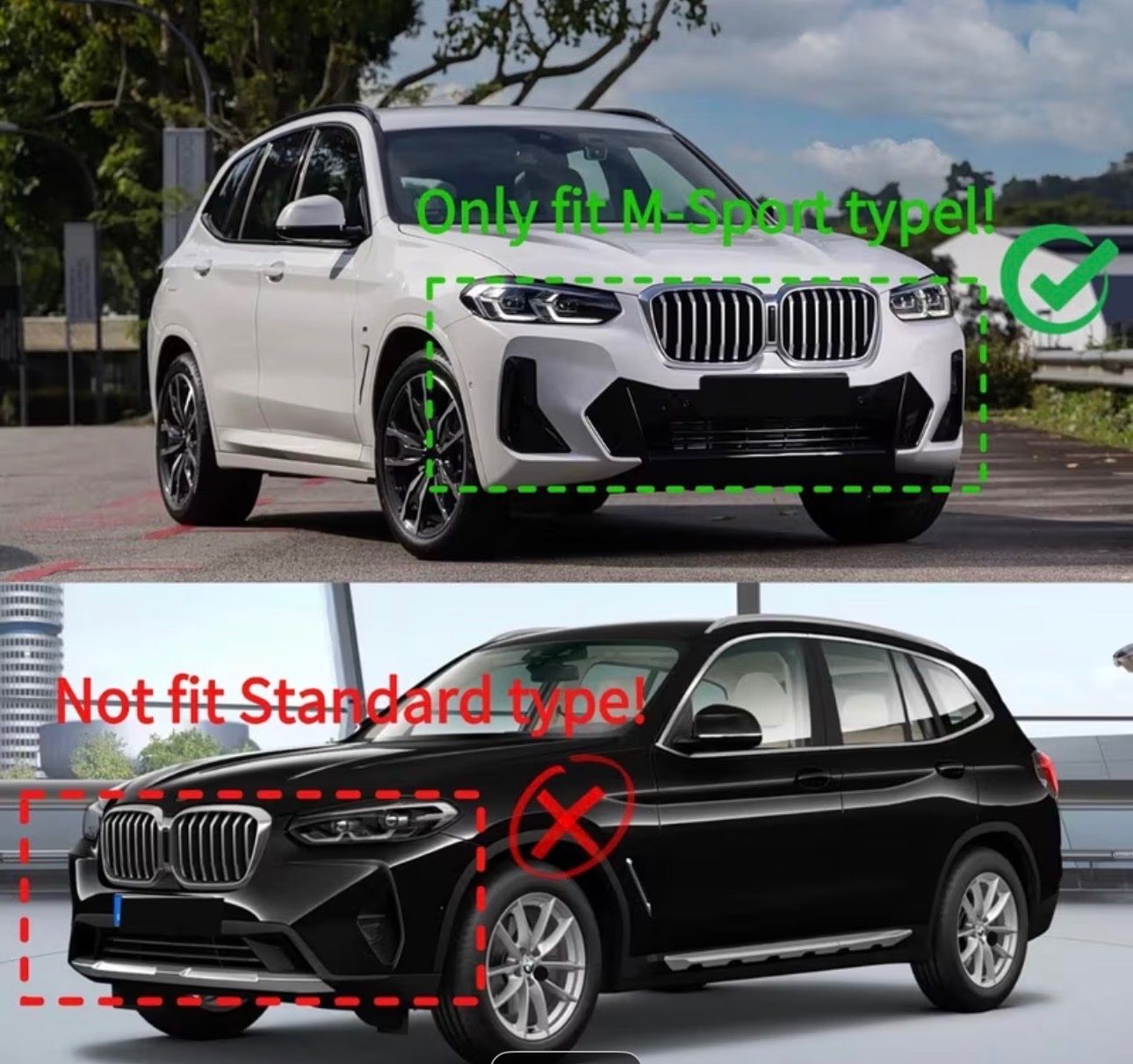 BMW Tutti pezzi di ricambio auto: Spoilerlippe BMW X3 G01 2022-2023 – Usato da Recherswil venduto da gio75 1