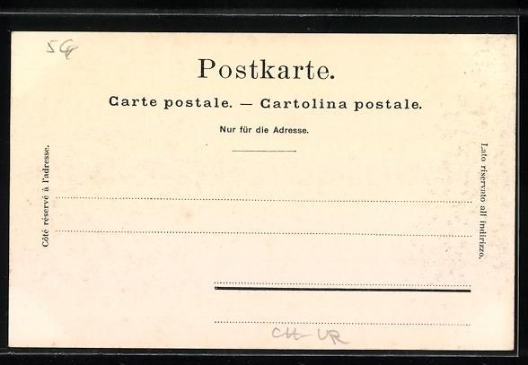 Cartoline postali: AK Vierwaldstättersee, Vue panoramique – Usato da Berlin venduto da bartko-reher 1