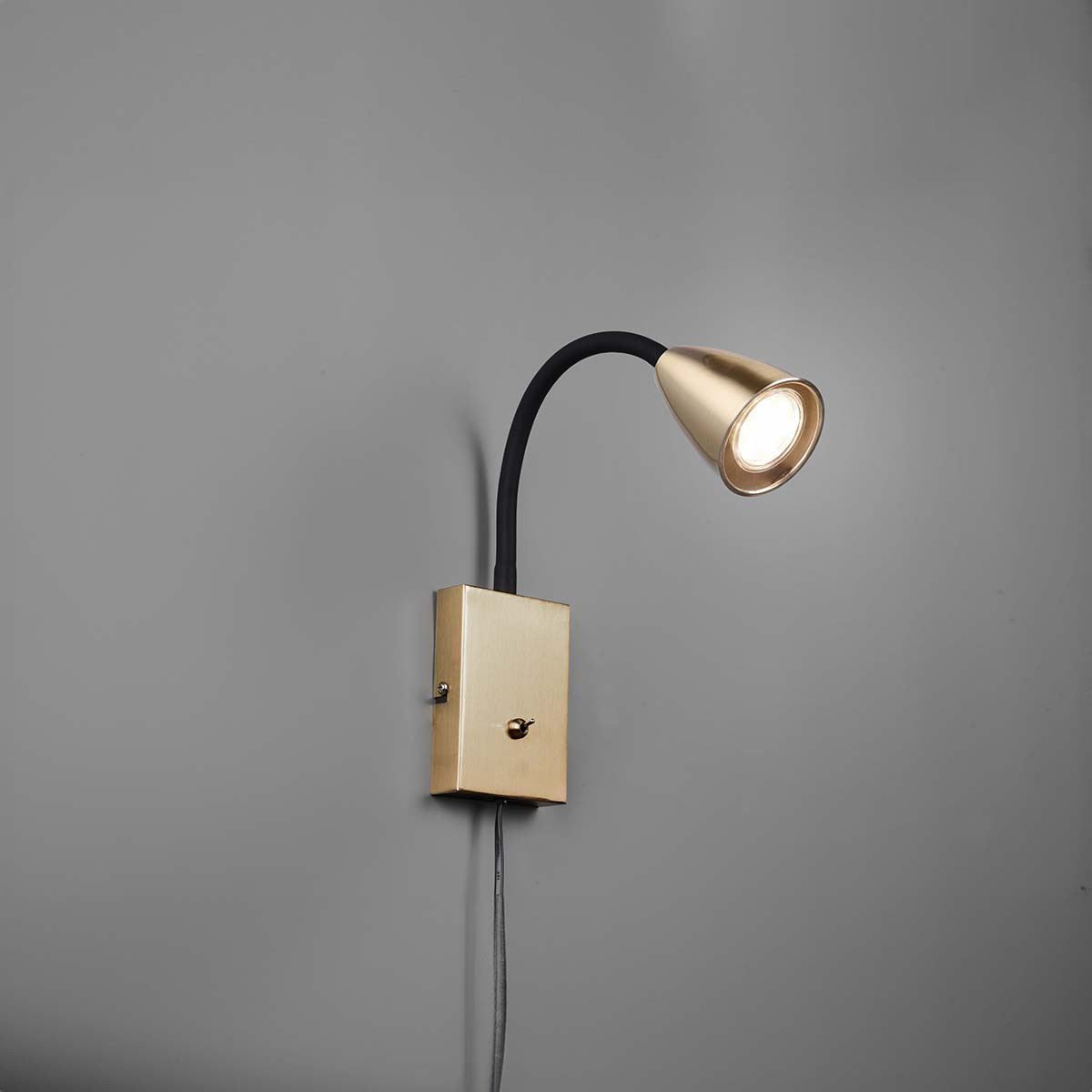 Lampen: Wandleuchte, Messing, 23 cm Höhe, IP20 – Neu (gemäss Beschreibung) aus Kreuzlingen von Smart-Light