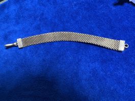 Armband, 925 Silber, 19 cm lang und 15 mm breit und 34 g sch