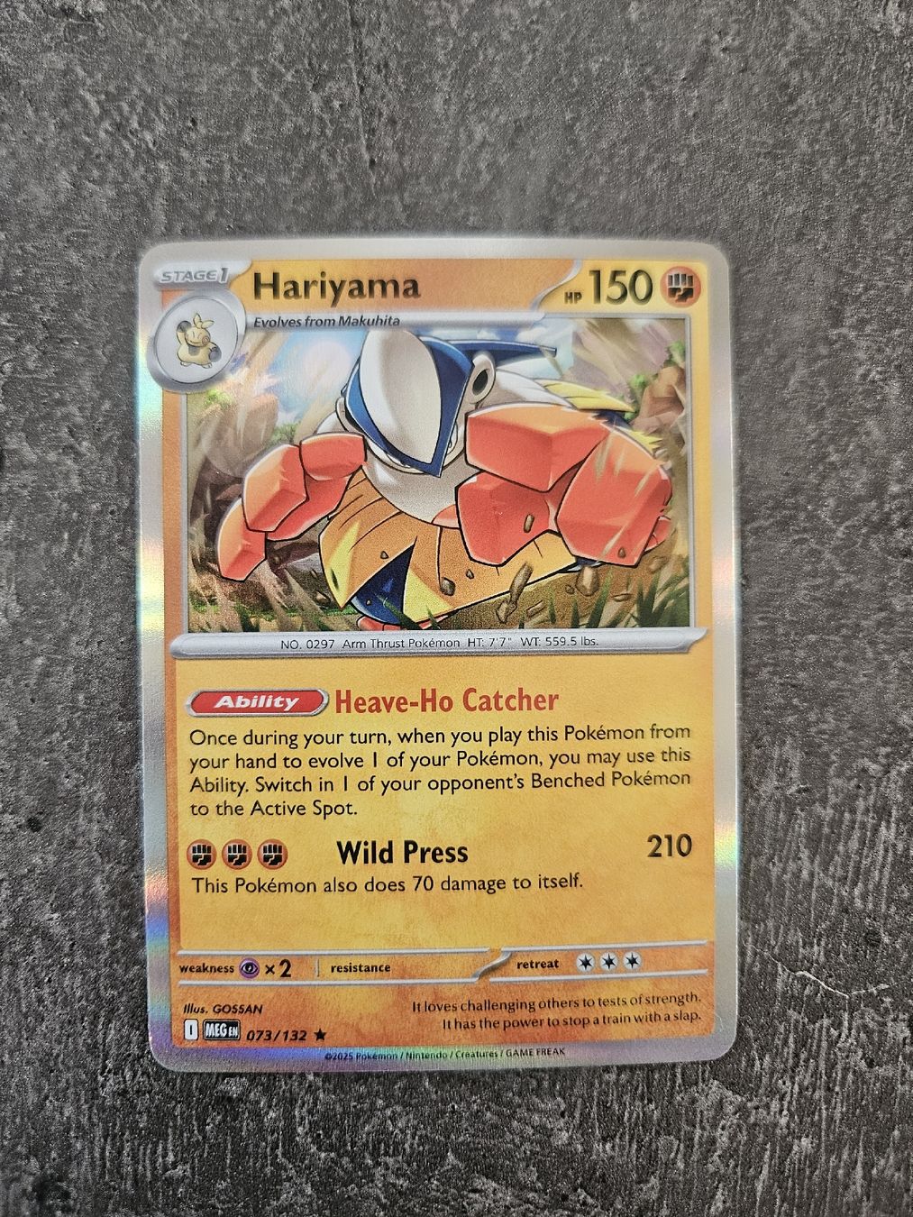Pokémon Carte collezionabili: Hariyama MEG EN 073/132 – Nuovo (secondo la descrizione) da Aarau venduto da san_pb85