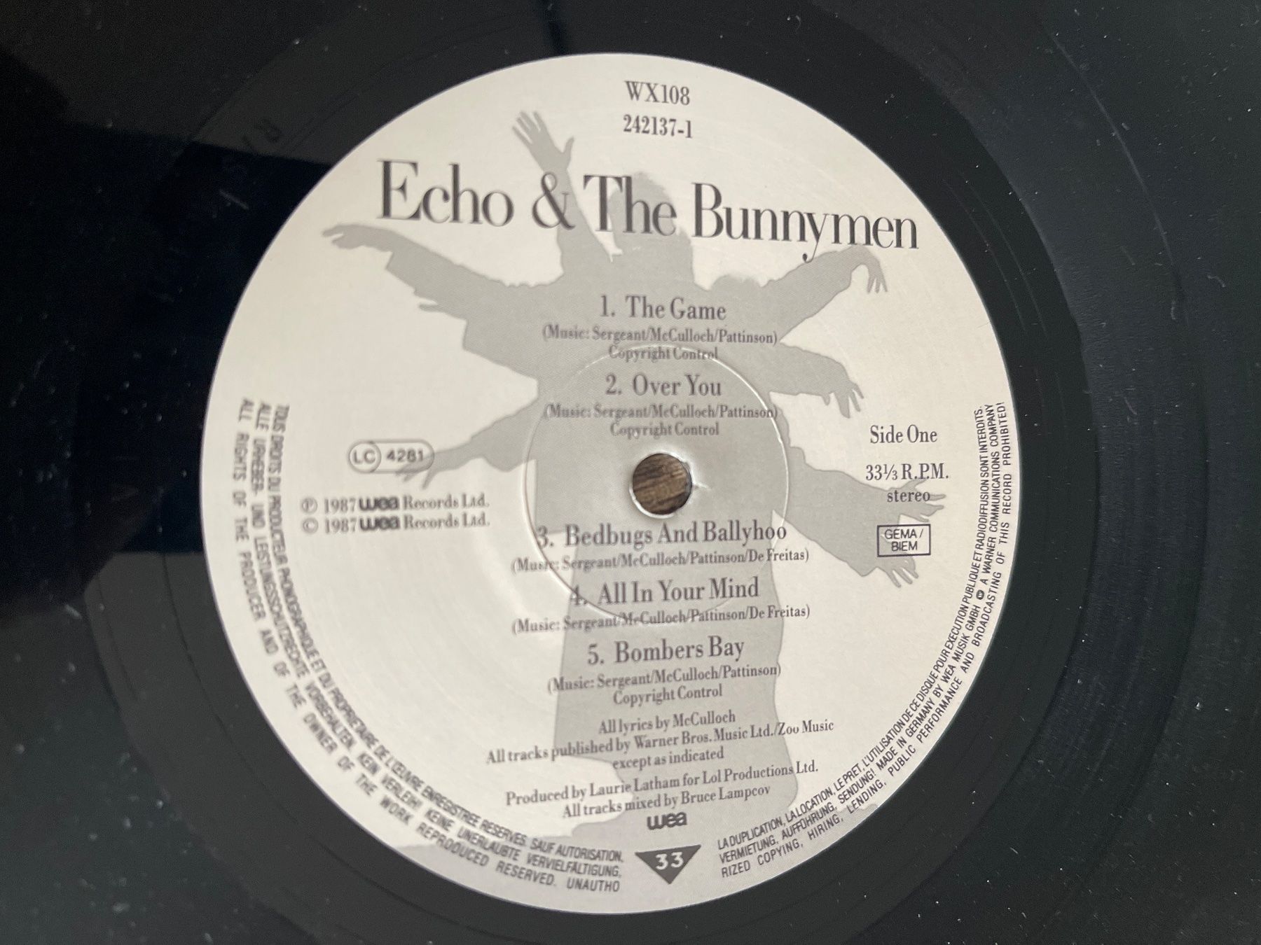 Dischi in vinile: S77/Echo & The Bunnymen - Album – Usato da Frutigen venduto da Philippe_jsp 2