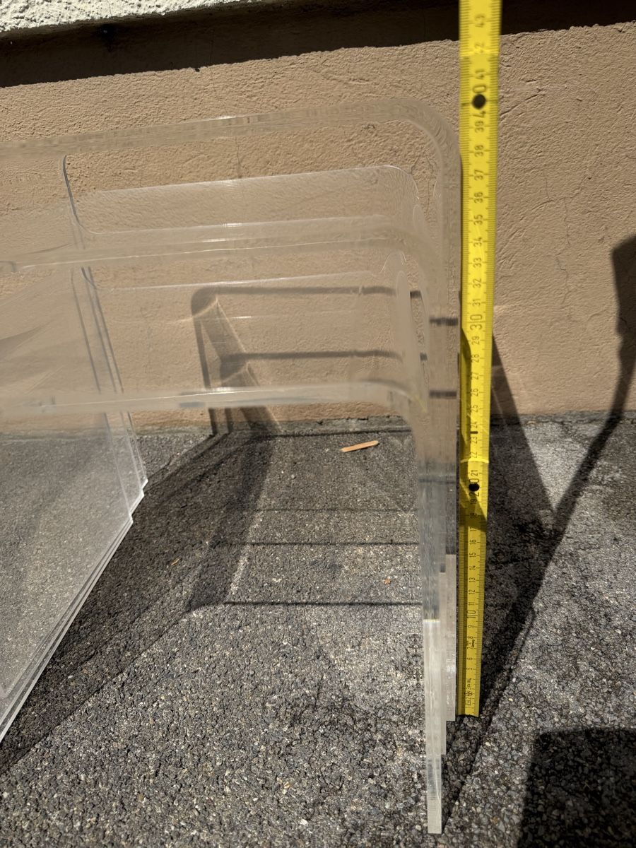 Tables: Acryl Tische 3er Set – D'occasion à dietikon par fernando011 3