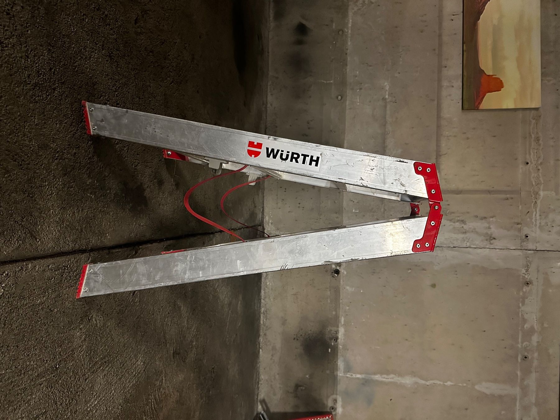 Würth Scale: WÜRTH Alu-Stehleiter – Usato da Neuenhof venduto da 97p_bss2