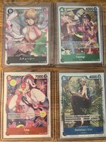 One Piece Karten Set 4 Stk. Tashigi Uta Vivi Steu