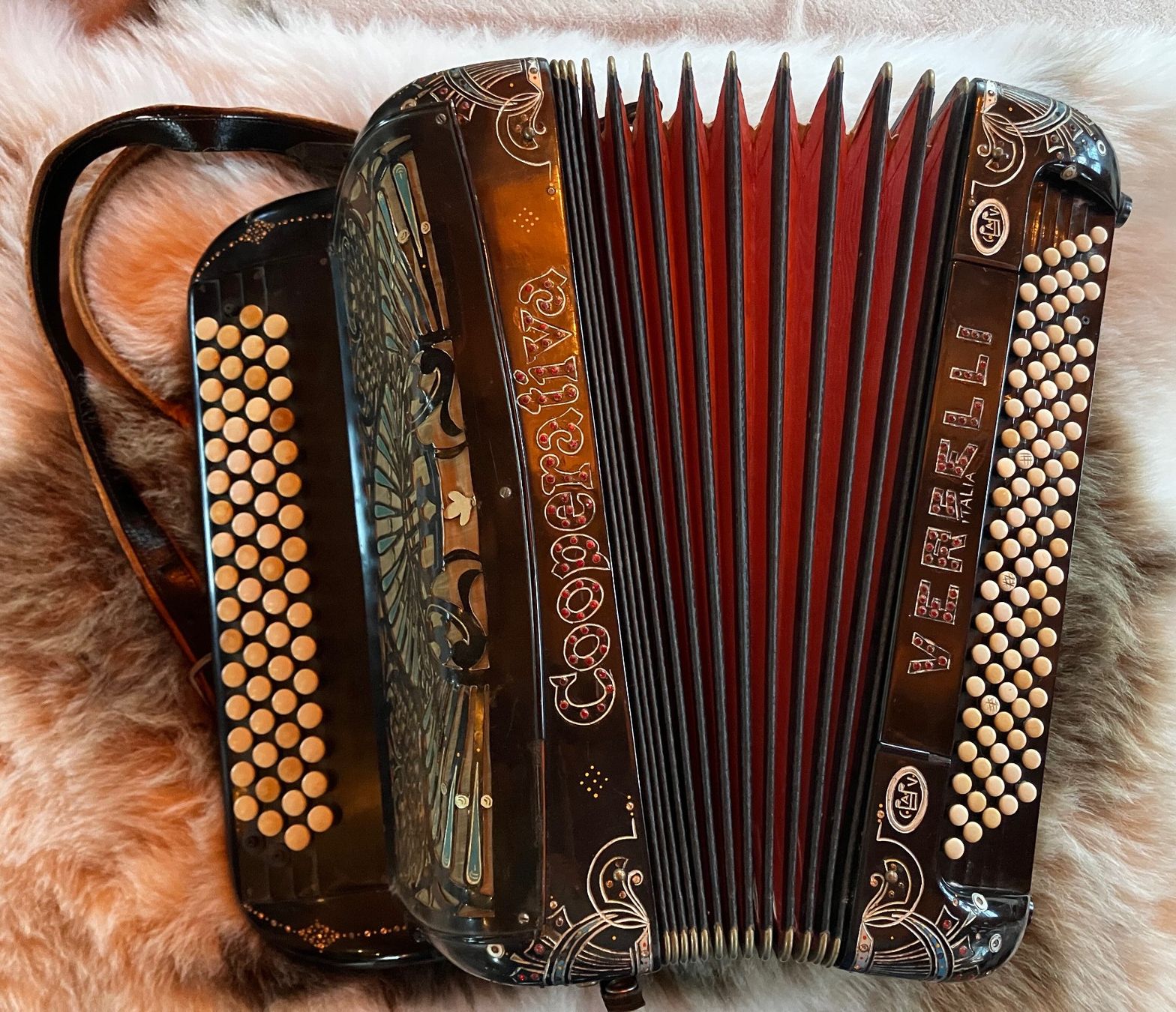 Musikinstrumente: Accordéon  Vercelli Cooperativa - ancienne – Gebraucht aus Saclentse von 4rnsn7